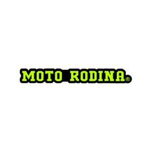 Nálepka MOTO RODINA - 12cm x 1,5cm - zelená