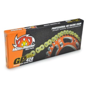 Reťaz Moto-Master GP 428 zlatá, MX, 134 článkov, 85ccm