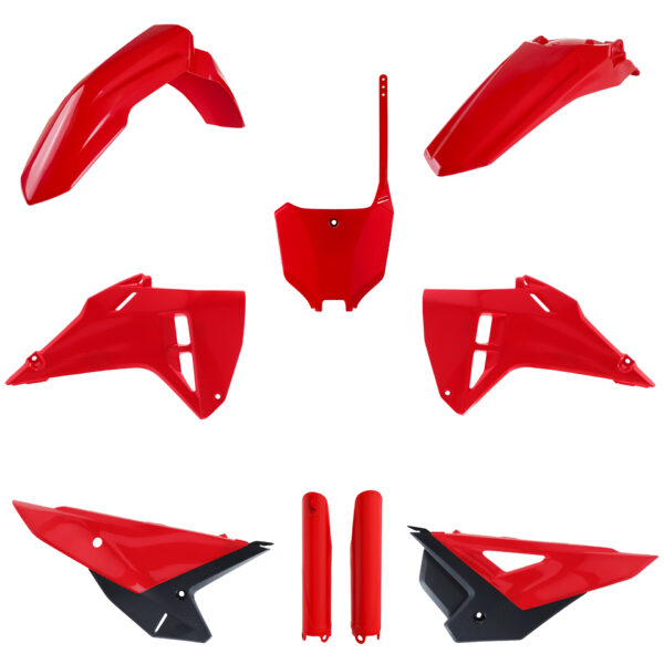 Sada plastov Polisport Honda CRF 25 - červená