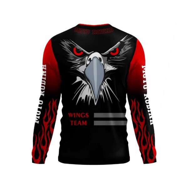 MX dres MOTO RODINA - OROL -červený - Image 2