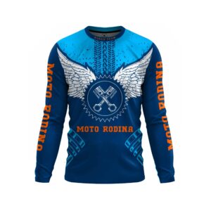 MX dres MOTO RODINA - PIEST - oranžový